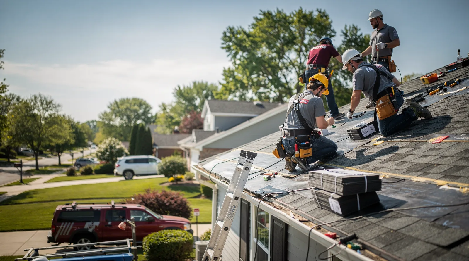 Roof Repair in Canaan, ME around you